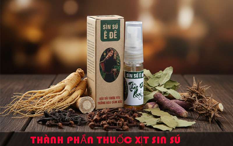 Bảng giá Thuốc xịt chống xuất tinh Sin Sú dân tộc Ê Đê  hàng mới về